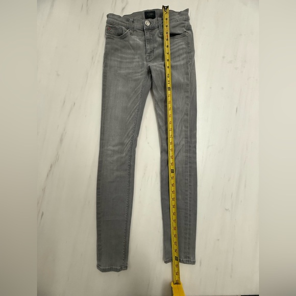 Hudson Jeans distressed Charcoal Gray skinny denim Women's Jeans size 24 - Picture 4 of 8